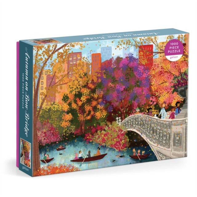 Joy Laforme Autumn on Bow Bridge 1000 Piece Puzzle by  Galison - 9780735386105 - Image 7