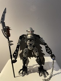 Lego Bionicle Vezon & Fenrakk (8764) 100% Complete with Instructions, no box.