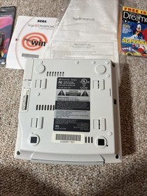 Sega Dreamcast Console with Original Box and Inserts + Controller