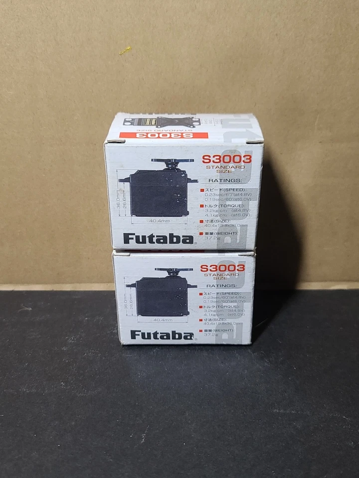 Futaba S3003 Standard Size RC Remote Control Airplane Nylon Gear (Lot of 2) New! - Image 3 of 4