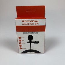 PROFESSIONAL Lavalier Microphone Mic For iPhone,iPad, Android Windows Smartphone