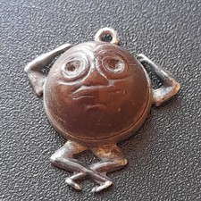 Rare Ww1 Silver "TOUCHWOOD"(Prince Of Wales Staffordshire Regiment) Lucky Charm