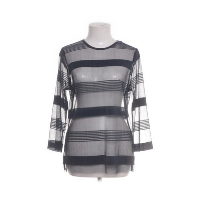 Carin Wester, Langarmshirt, Größe: M, Blau, Streifen, Mesh, Damen #jVL