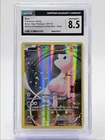 MEW 2016 POKEMON XY MYTHICAL BLACK STAR PROMO #XY110 CGC 8.5 Q0004