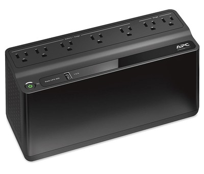 APC BACK-UPS 600VA 120V Standby UPS, 7 x NEMA 5-15R, 1 USB CHARGING PORT