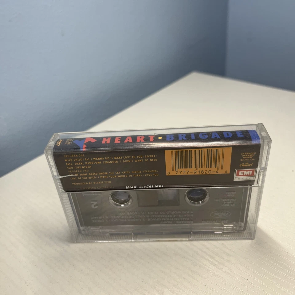 Heart, Brigade 1990, Audio Cassette Tape - Image 3 of 3