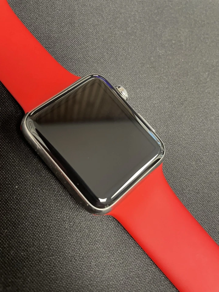 Apple Watch 1. Gen, A1554, Edelstahl, 42mm, OVP, diverse Armbänder - Bild 2 von 4