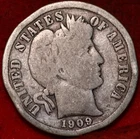 1909-D Barber Dime — photo from another recent sale