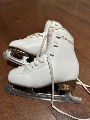 Risport Scott Hamilton Figure Skates Girls Size 200