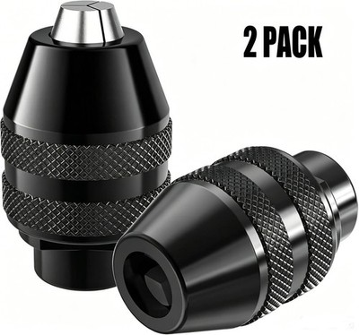 Dremel 4486 Keyless Chuck Collet 2Pcs, Quick Change Bit Holder Fits 1/32''-1/8''