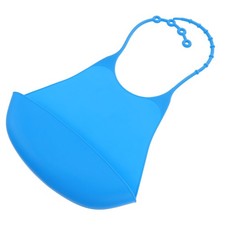 Silicone Food Pocket Bib Adult Feeding Bib Reusable Bibs Senior Eating Bibs