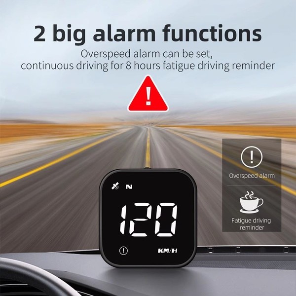 Eurowagens LED Head-Up Tachometer Digital Alarm Erinnerung FüR HUD 990121779N-image
