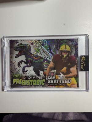 2024 Wild Card Pre Historic Cam Skattebo 5/15 PRC