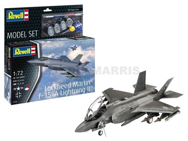 Revell 63799 1/72 Modellset Lockheed Martin F-35 A Lightning II-image