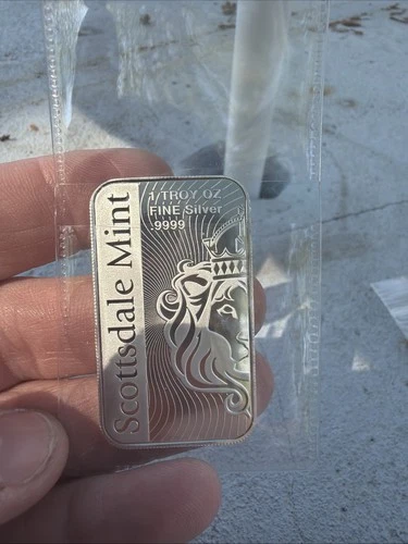Scottsdale Vortex Bar 1 oz .9999 FINE SILVER BAR