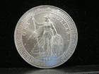 1909 B Great Britain Trade Dollar Die Crack