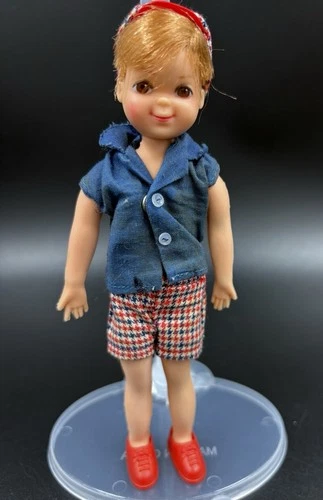 Vintage Todd 6” Doll #3590 Tutti’s Tiny Twin Brother Mattel With Original Outfit