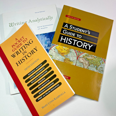 History Writing Bundle Student Guide Writing Analytically Pocket Guide Lot of 3
