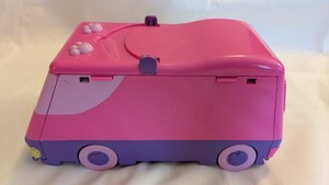Vintage POUND PUPPIES SUPER PLAY VAN DELUXE PLAYSET  1995 GALOOB Pink Purple