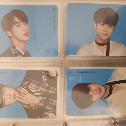 BTS Wings Tour Sticker Set with Case - New