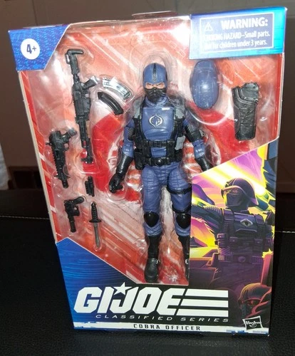 G.I. JOE CLASSIFIED SERIES 6": COBRA OFFICER  #37 Action Figure Factory Sealed