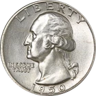 1950-D Washington Quarter