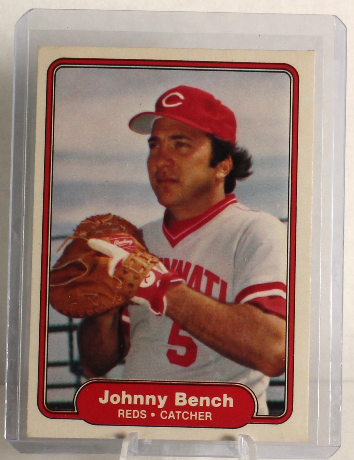 1982 Fleer Baseball Johnny Bench #57 HOF