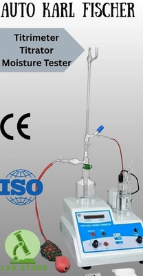 Auto Karl Fischer Titrimeter Titrator Moisture Tester 230V AC 50 Hz