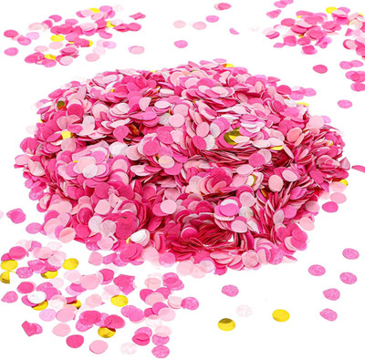 8000 Stück Runde Konfetti Pastell Bunt Streudeko Papier Confetti