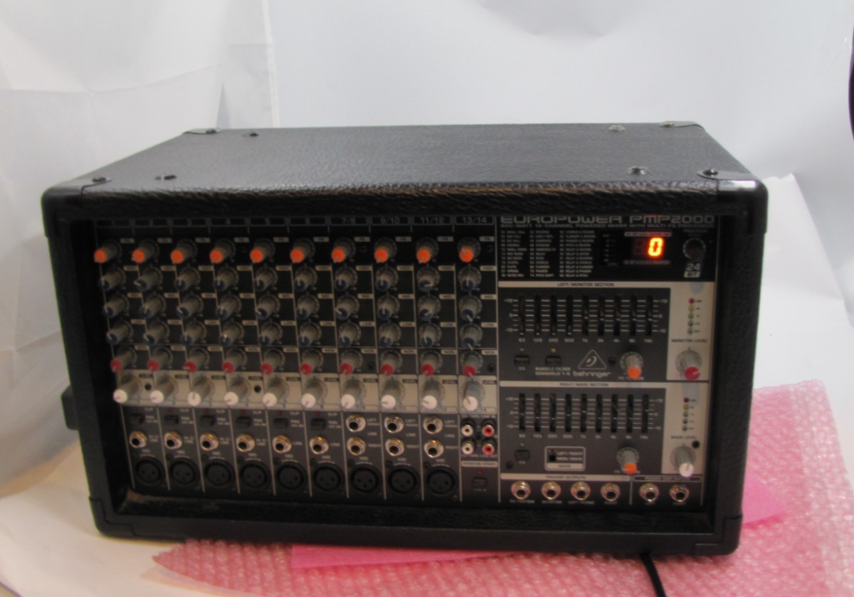 Behringer Europower PMP2000 800W 14-Channel Powered Mixer with