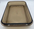 Vintage PYREX Amber Baking Dish #233-N 33x23x5cm