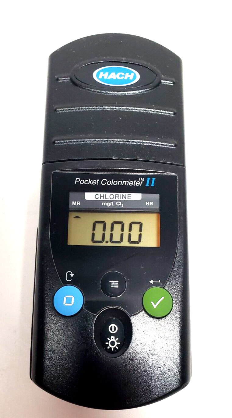 Hach Pocket Colorimeter II CHLORINE FREE SHIPPING! eBay