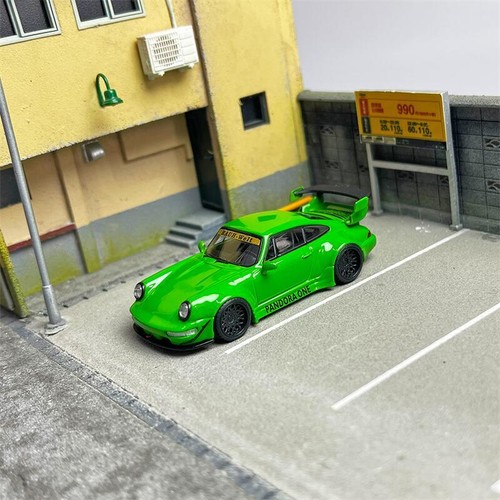 1:64 993/964RWB Green Diecast Model Car - Picture 2 of 6