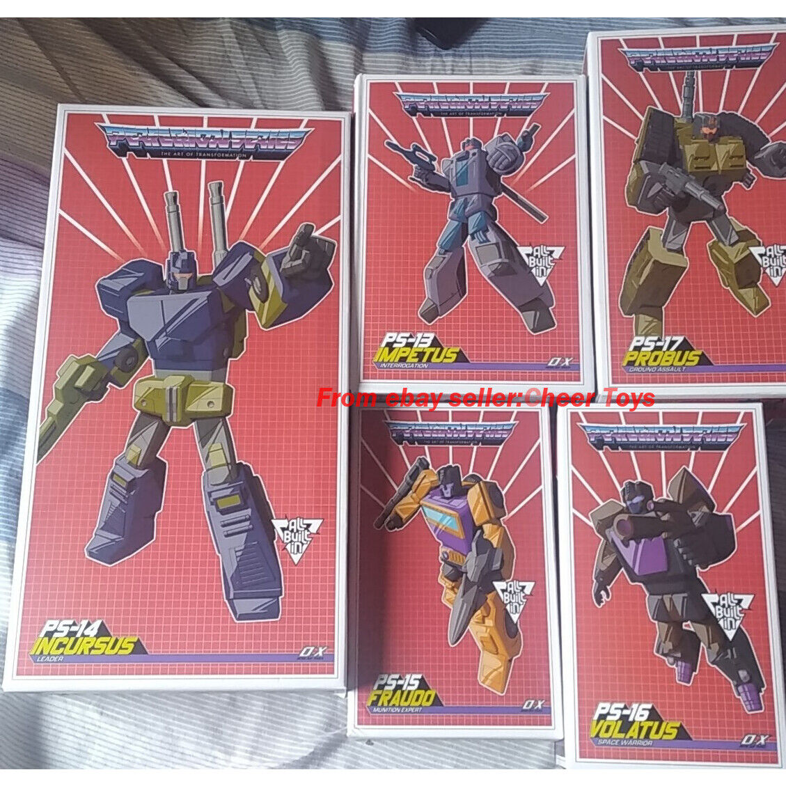 Ocular Max Volatus MMC OX Transformers PS-13 Bruticus PS-14 Ocular Max Volatus MMC OX Transformers PS-13 Bruticus PS-14