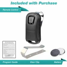 For Genie G1T-BX Intellicode Key Chain Garage Gate Door Remote Control 38501R