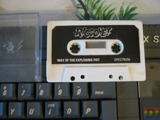 Sinclair ZX Spectum game Way of the Exploding Fist tape only working