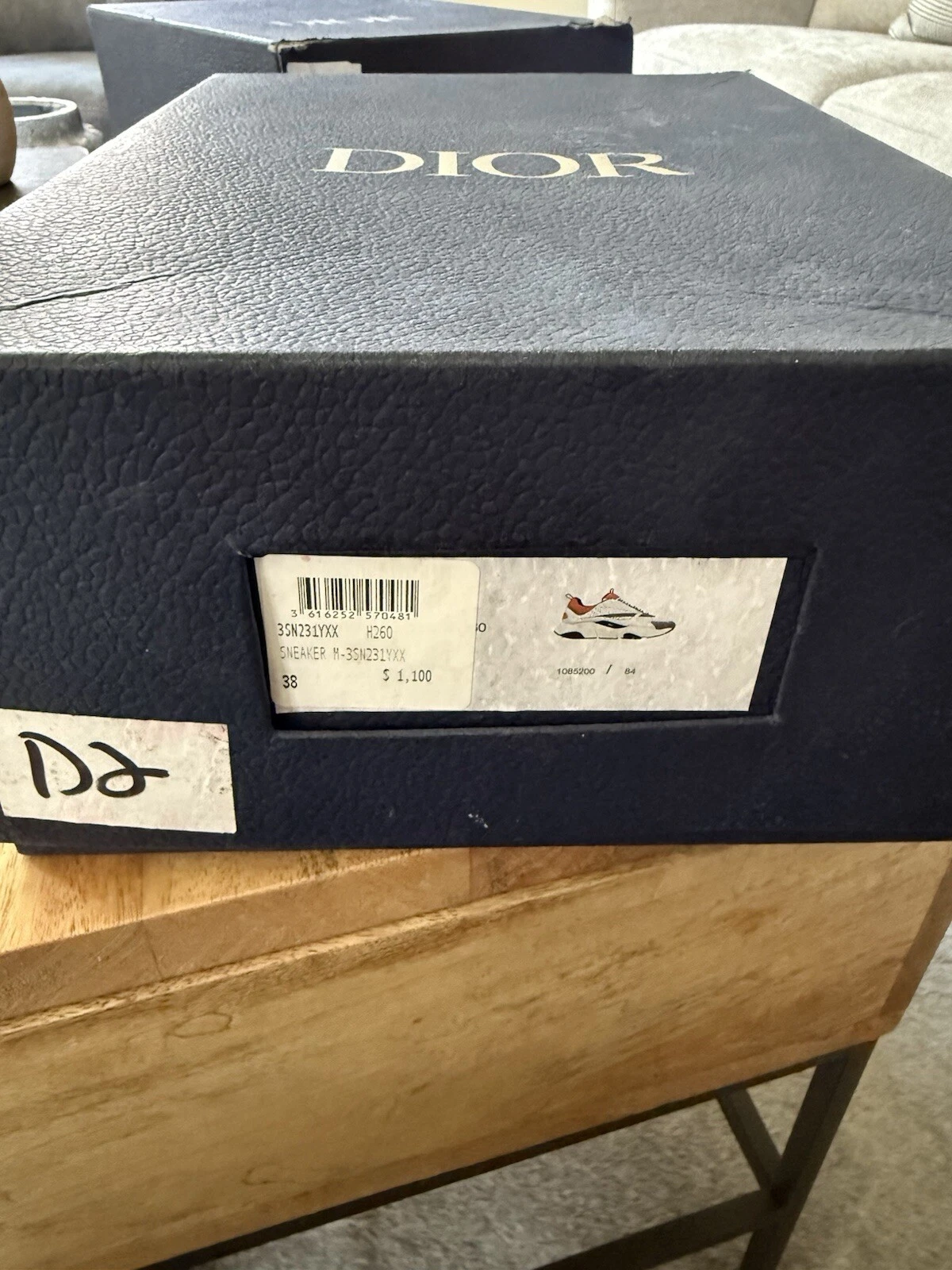 Baskets femme Dior taille 7