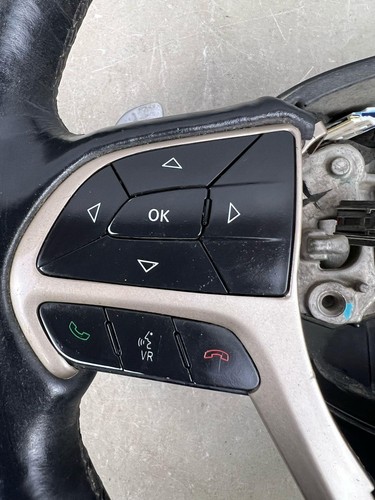 2014-19 JEEP GRAND CHEROKEE STEERING WHEEL P1WE282X9AD OEM - Picture 3 of 9