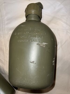 Genuine USGI Military 1 Qt Canteen In OD-Green - Reforger Military Online Store