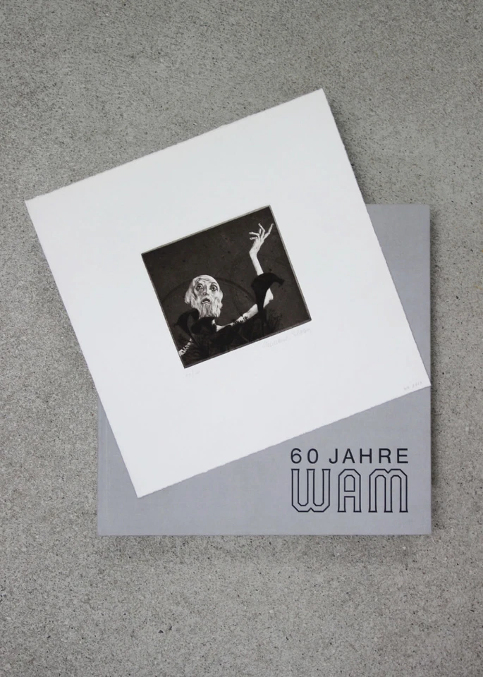 Eberhard Schlotter Malerei 1941-1986 Vorzugsausgabe mit Radierung 10/20 signiert