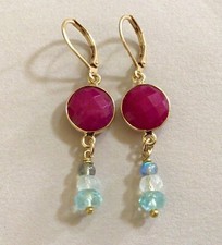  200 NEW HANDCRAFTED SUNDANCE CHARM GEMSTONE EARRINGS HANDMADE ARTISAN JEWELRY