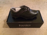 Footjoy Aql Womens Golf Shoes Size 7 Wide Colour Black Footjoy Aql Womens Golf Shoes Size 7 Wide Colour Black