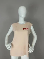 Junk Food Women Graphic Logo Seventy Six & Sunny Graphic T-shirt Size M