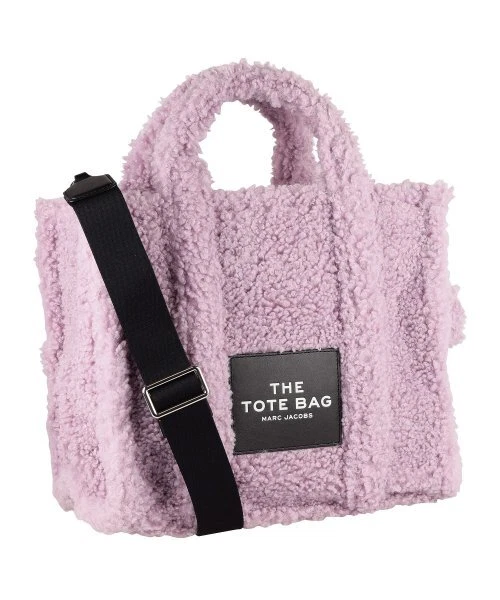 Faux Shearling Shoulder Bag in Purple - Marc Jacobs Kids