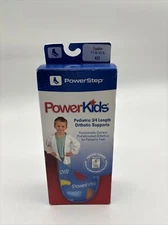 PowerStep PowerKids 3/4 Pediatric Orthotic Shoe Insoles Toddler 11.5-12.5
