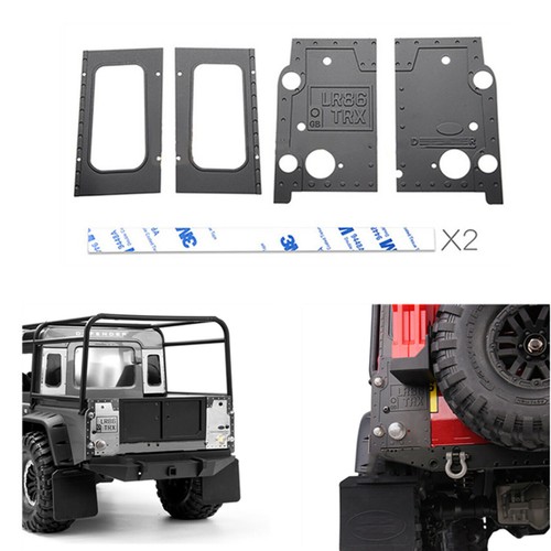 Kit Piastra Paramotore In Metallo Con Cappuccio Per TRX4 Defender W016 - RC Crawler