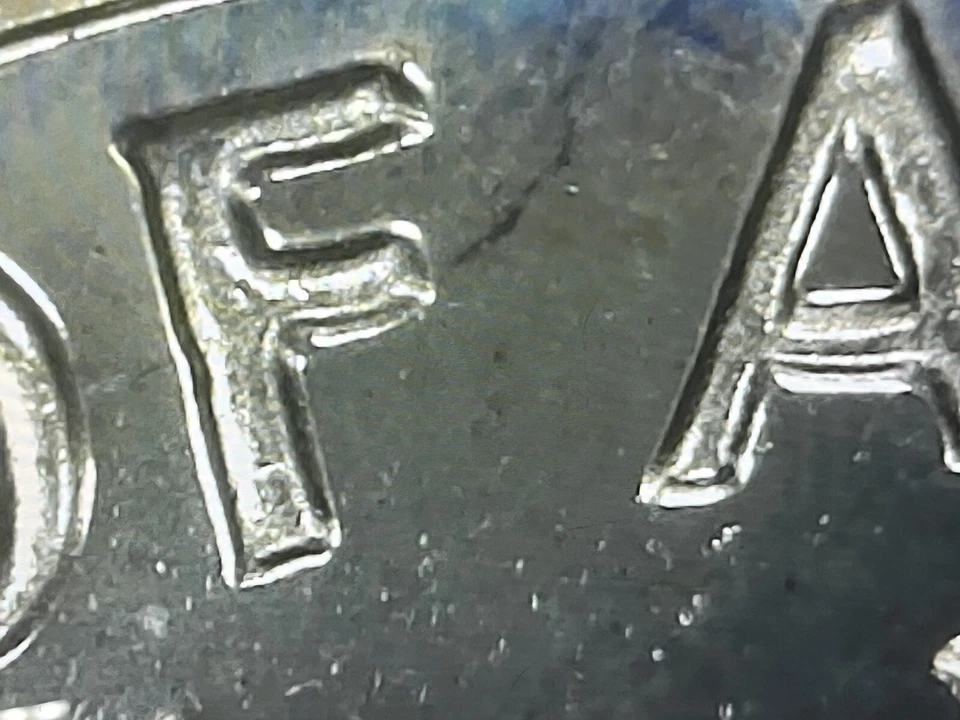 DDR 1974 S PR Silver IKE $   Nicely Toned - Image 4 of 4