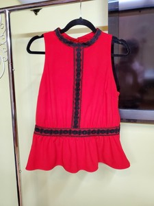 bebe peplum top