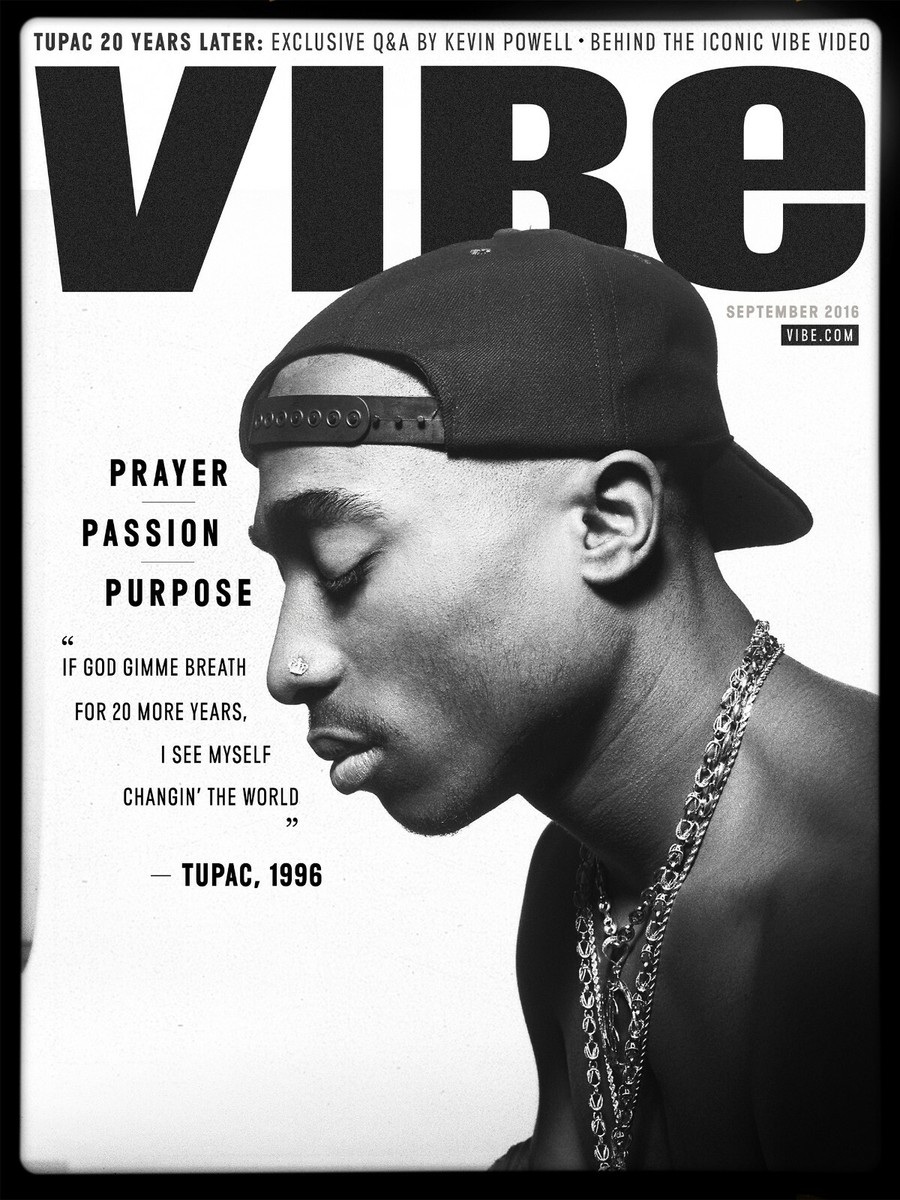 Tupac Vibe Cover Poster 27X36 inches | eBay