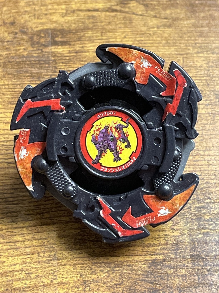 Flash Leopard 2 A-54 Beyblade Bakuten Shoot V Force Takara Flash Leopard 2 A-54 Beyblade Bakuten Shoot V Force Takara